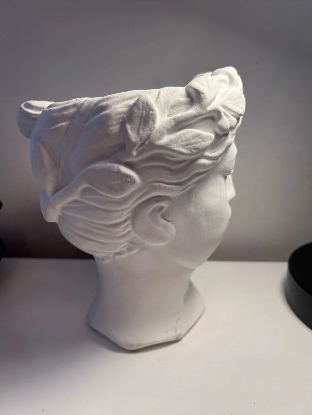Grecian Goddess Bust Planter / Vase